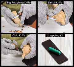 S15X - Premium Wood Carving Set for Chip and Detail Carving