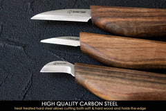 S15X - Premium Wood Carving Set for Chip and Detail Carving