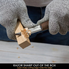 sharp whittling knife
