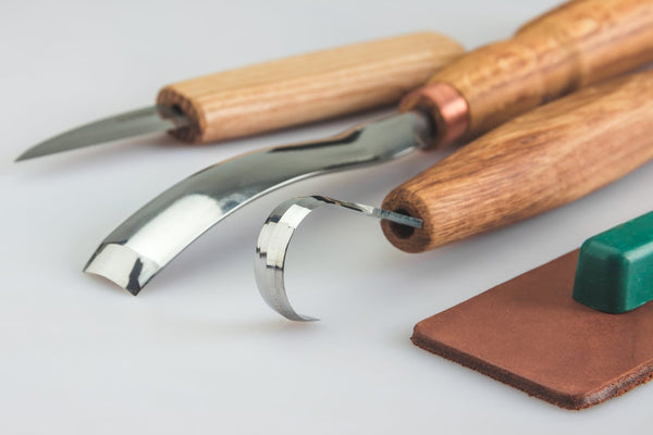 Wood carving chisels roll 7pcs set price - BeaverCraft – BeaverCraft Tools