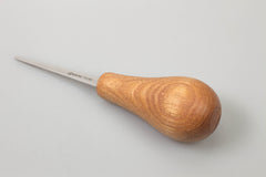 P1/02 – Palm-Handled Straight Carving Chisel (Sweep #1)