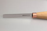 K1/10 – Compact Straight Flat Single Bevel Chisel (Sweep #1)