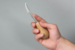 C17P - Universal-Holzschnitzmesser mit Handflächengriff