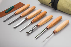 SC03 – Wood Carving Gouge Chisel Set of 7 Tools