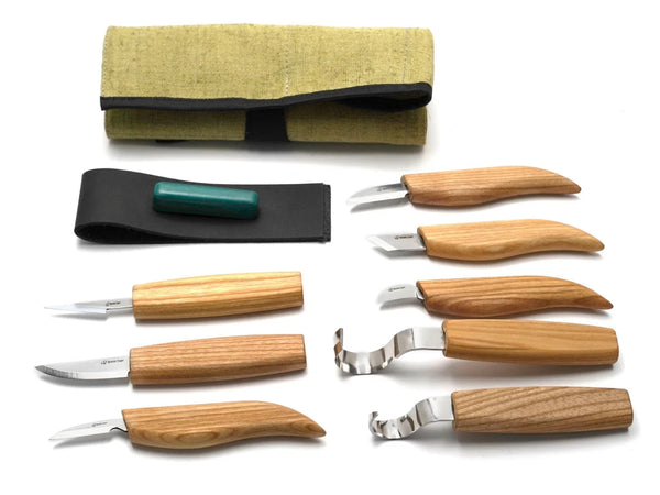 Professional Woodcarving Set of 4 Knives S51 Beavercraft -  Denmark