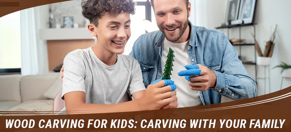 Tallado en madera para niños: Tallar con tu familia