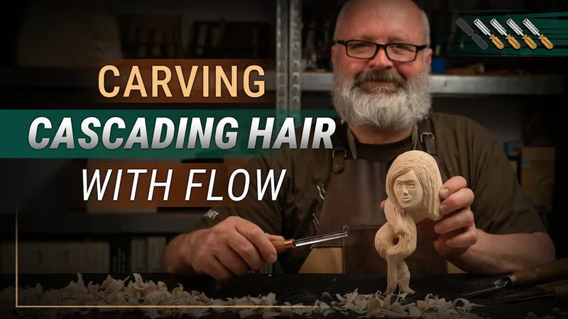 Carving Flowing Hair and Mastering Negative Space