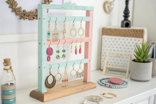 DIY Earring Holder