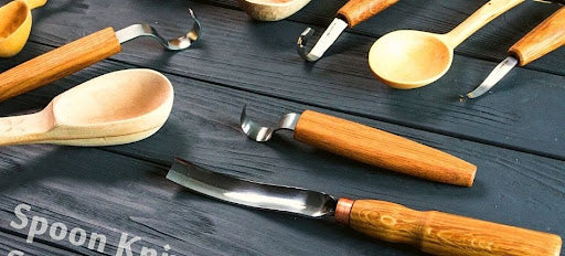 Sharpening your carving knives using The Spoon Crank's sharpening