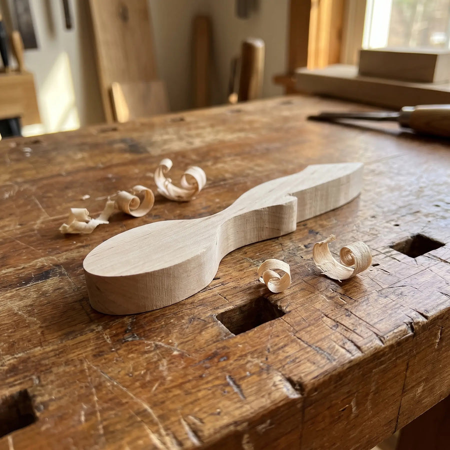 Alder Leaf Spoon Carving Blank