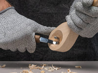 Set de Tallado de Cuchara de Lujo con Mangos de Nogal – S01X Negro