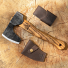 Bushcraft Hatchet – Compact Long-Bearded Axe for Carving & Camping – AX6