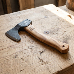 Bushcraft Hatchet – Compact Long-Bearded Axe for Carving & Camping – AX6