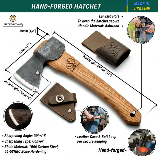 Compact Wood Hatchet