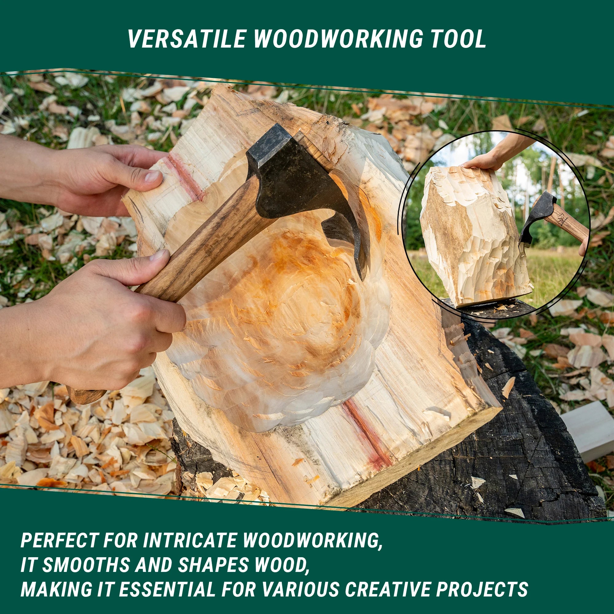 AX2 – Compact Wood Carving Adze