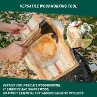 Wood Carving Adze – Compact Bowl Carving Tool for DIY Wooden Projects – AX2
