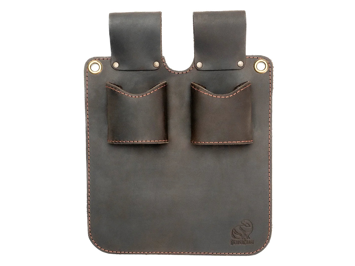 Leather Hatchet Adze Holder Holster With Belt Loops