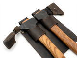 Axe Adze Leather Dual-Tool Holder Set
