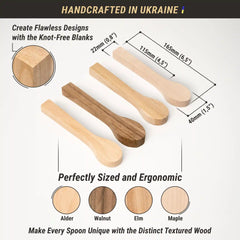 Spoon Carving Blanks Set