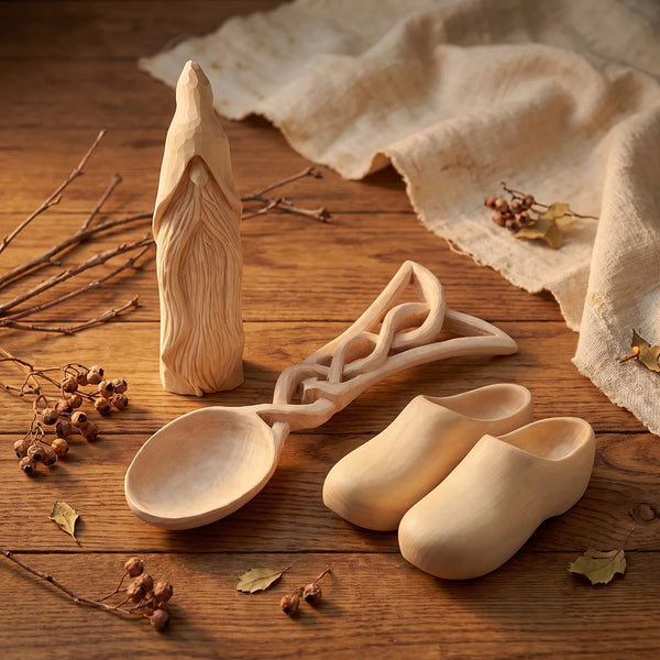 Legends & Folk Craft Bundle – Wizard, Spoon & Clogs