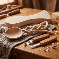Celtic Love Spoon Bundle – 2 Blanks