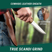 Bushcraft Messer Bundle (BSH1 Dune + BSH2 Glacier + BSH Kid)