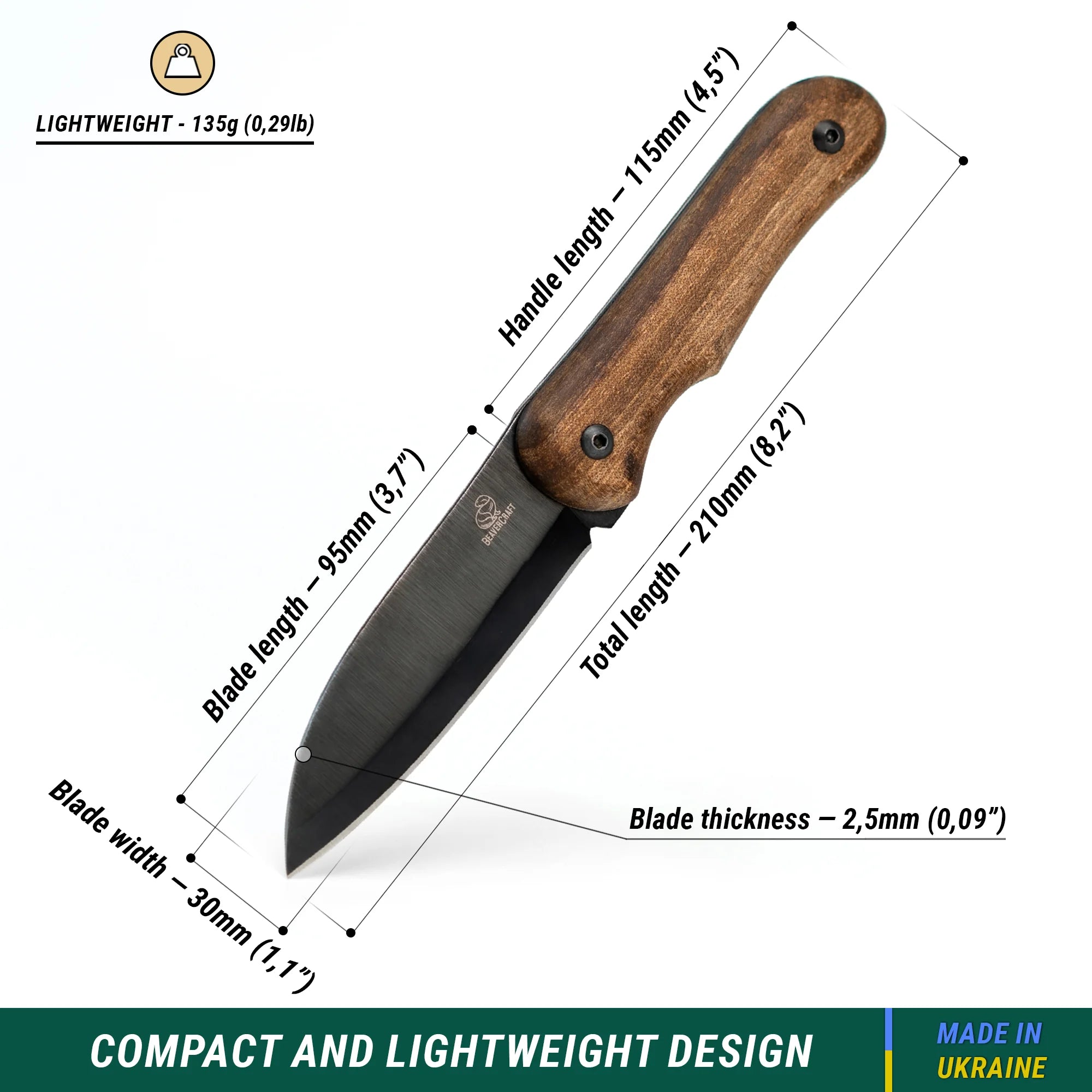 BeaverCraft BSH1 Bushcraft Knife ($35) Review - Excellent Value 