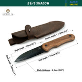 BSH3 Nightfall + BSH4 Dusk + BSH5 Shadow Bushcraft Knives Bundle
