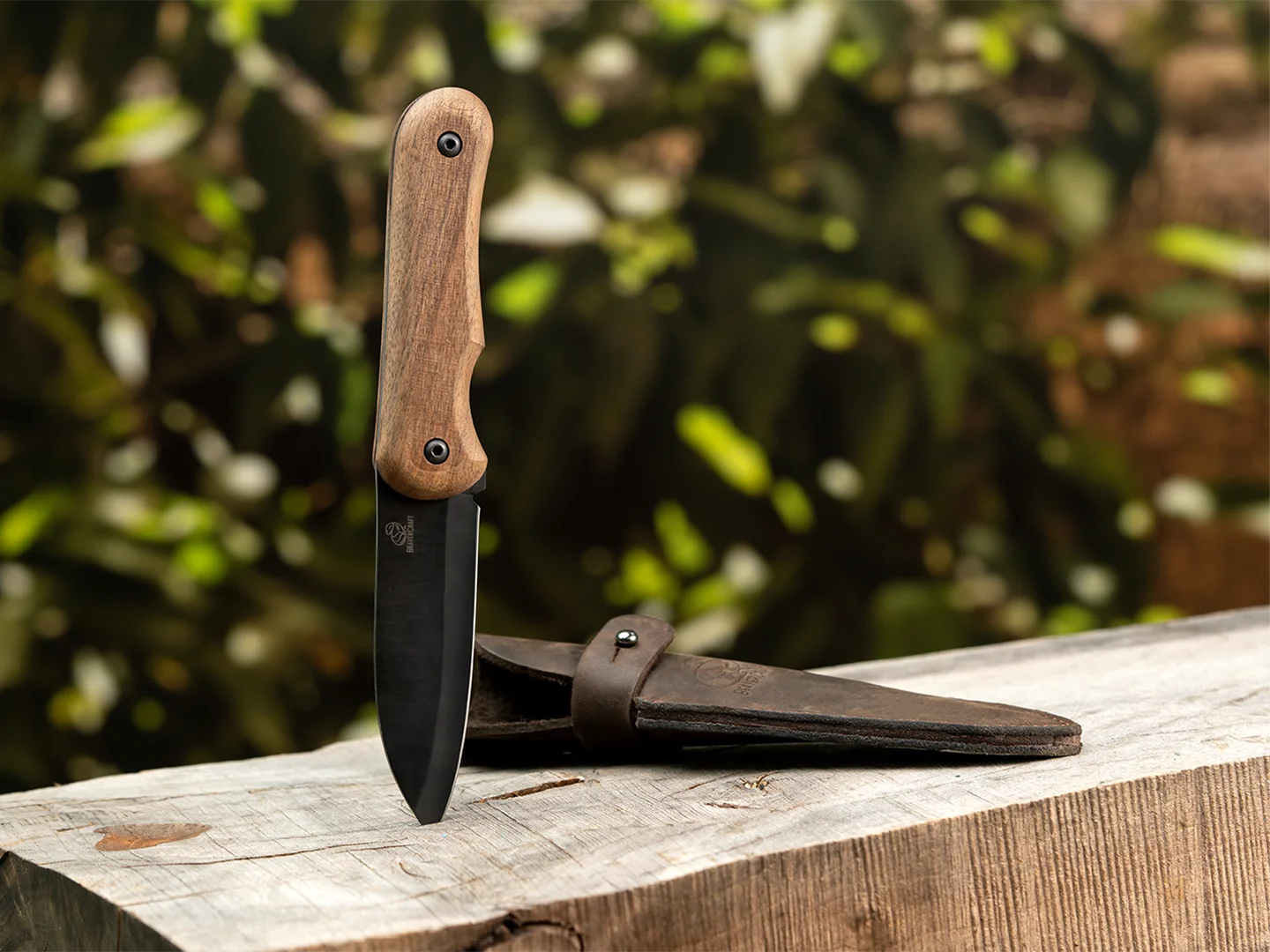 Beavercraft Nightfall Fixed Blade Bushcraft Knife for Hunting and Fishing -  9-5/8 - Unfinished Kit