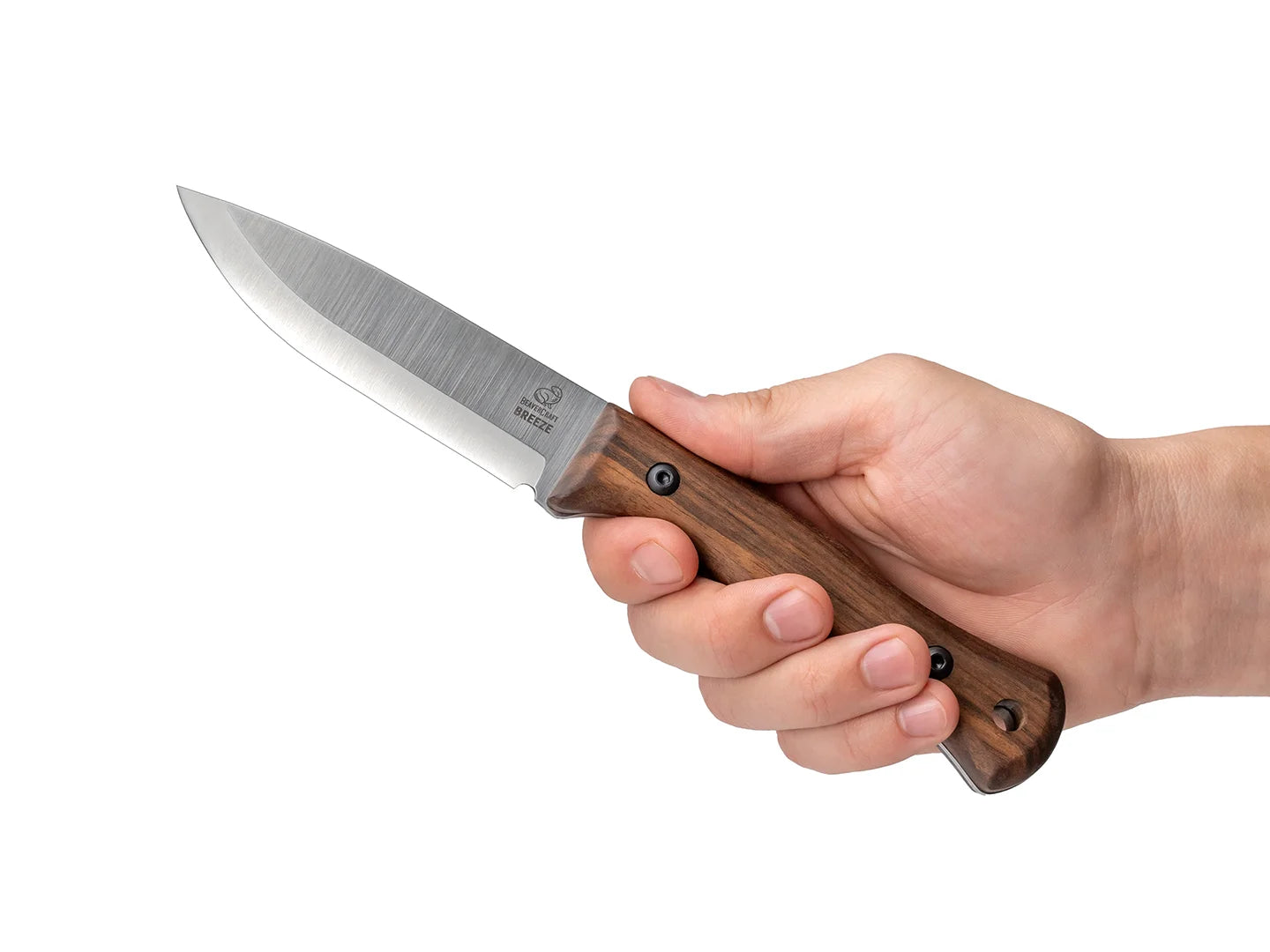 BSH6 Breeze – Carbon Steel Bushcraft Knife Walnut Handle With
