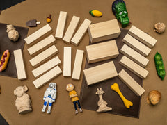 【代引き不可】 BW19 – BeaverCraft – pcs 19 Blocks, Carving Basswood of Set 自動車