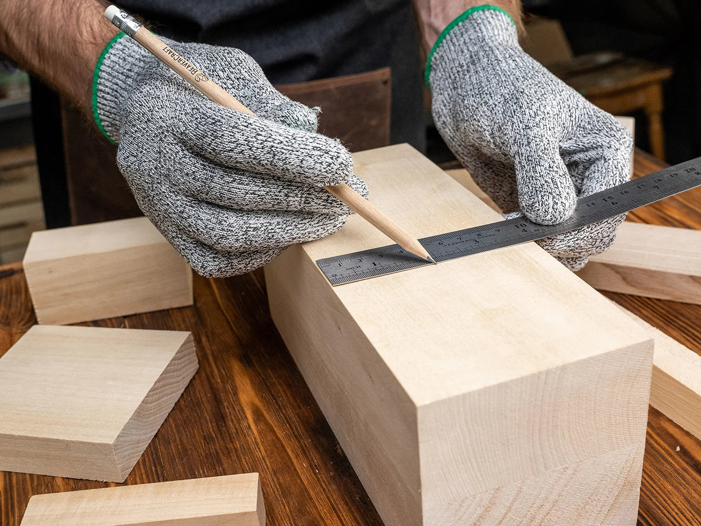 BeaverCraft Whittling Wood Carving Kit S15 Basswood Carving Blocks Set BW10  Wood Carving Tools Set Balsa Wood Blocks