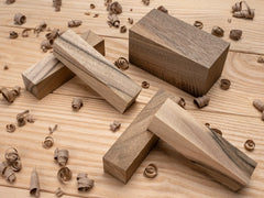 Set of European Walnut Carving Blocks