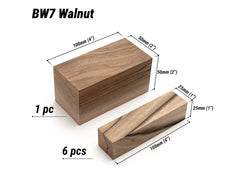 Set of European Walnut Carving Blocks