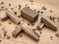 Set of European Walnut Carving Blocks