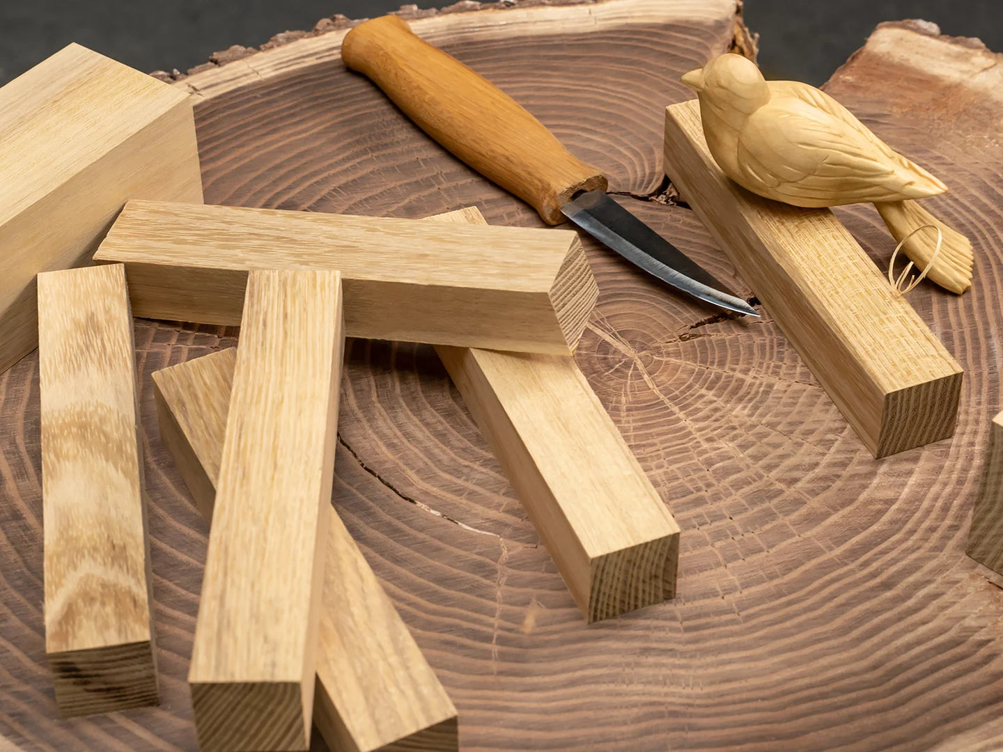 BW10 Alder - Set of Alder Carving Blocks 10 pcs – BeaverCraft Tools