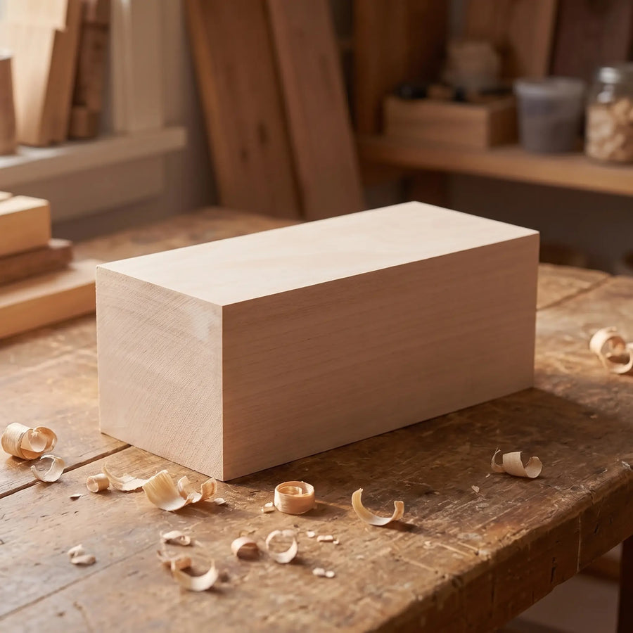 Comfort Bird Carving Blank – Basswood