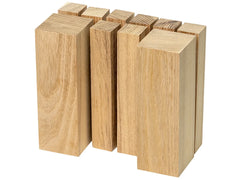 BW10 Acacia - Set of European Acacia Carving Blocks, 10 pcs