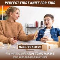 Cuchillo para Tallar para Niños y Principiantes – C1 Kid