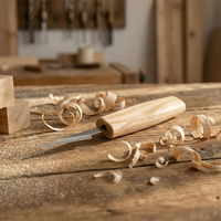 Petit couteau de sculpture sur bois pour détails - C7