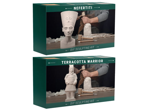 DIY Clay Sculpting Kit – Nefertiti & Warrior Set – BeaverCraft Tools