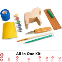 Set de Regalo de 9 Kits de Tallado DIY
