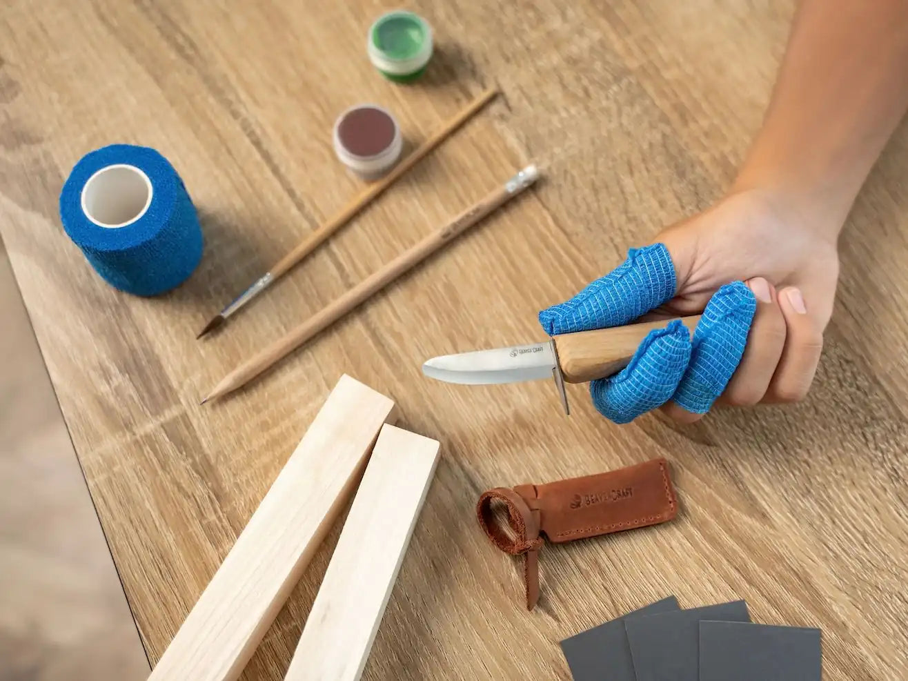  BeaverCraft Wood Carving Kit for Kids & Beginner DIY08 - Wood  Whittling Kit for Kids Woodworking Starter Kit Hobby Kits for Boys Wood  Crafts Projects DIY Gifts, Carving Set Whittling Knife