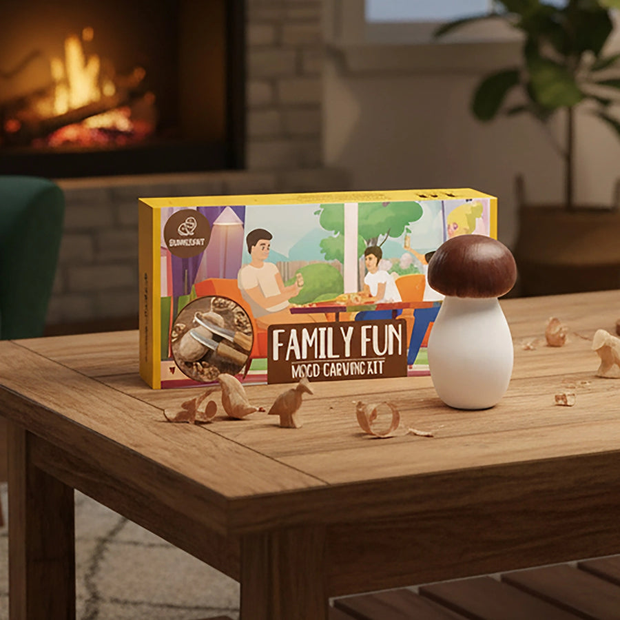 Kit familial amusant – Kit de sculpture champignon – DIY09