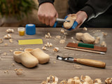 Wooden Clogs Carving Kit