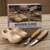 Wooden Clogs Carving Kit – Complete Starter Wood Carving Kit – DIY10
