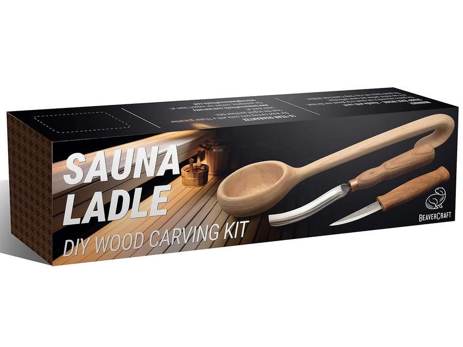 Sauna Ladle Carving Kit DIY11 – Starter Spoon Carving Kit