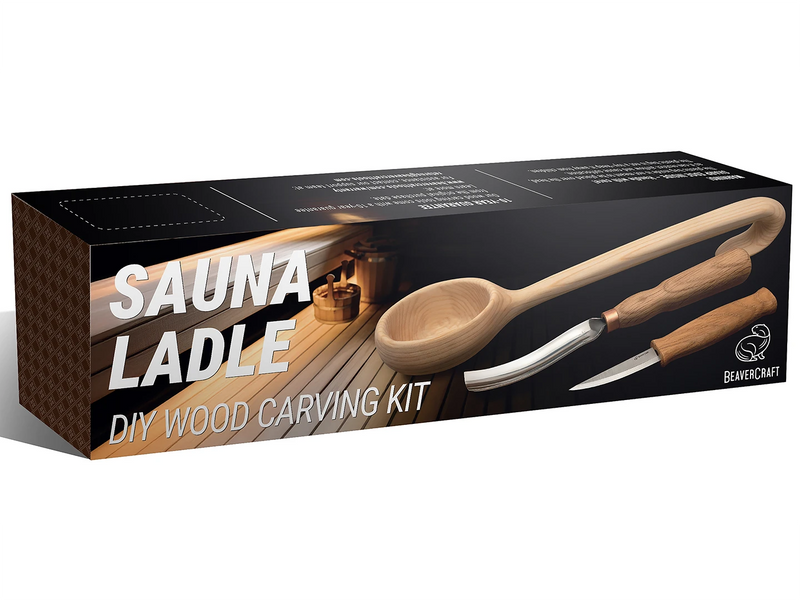 Sauna Ladle Carving Kit – Complete Sauna Spoon Carving Kit – DIY11