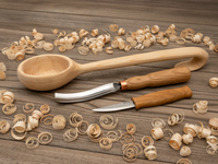 Kit de Tallado de Cucharón para Sauna – Kit de Tallado de Cuchara para Sauna – DIY11