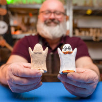 Ghosts Wood Carving Kit – Complete Whittling Kit for Beginners, Kids & Adults